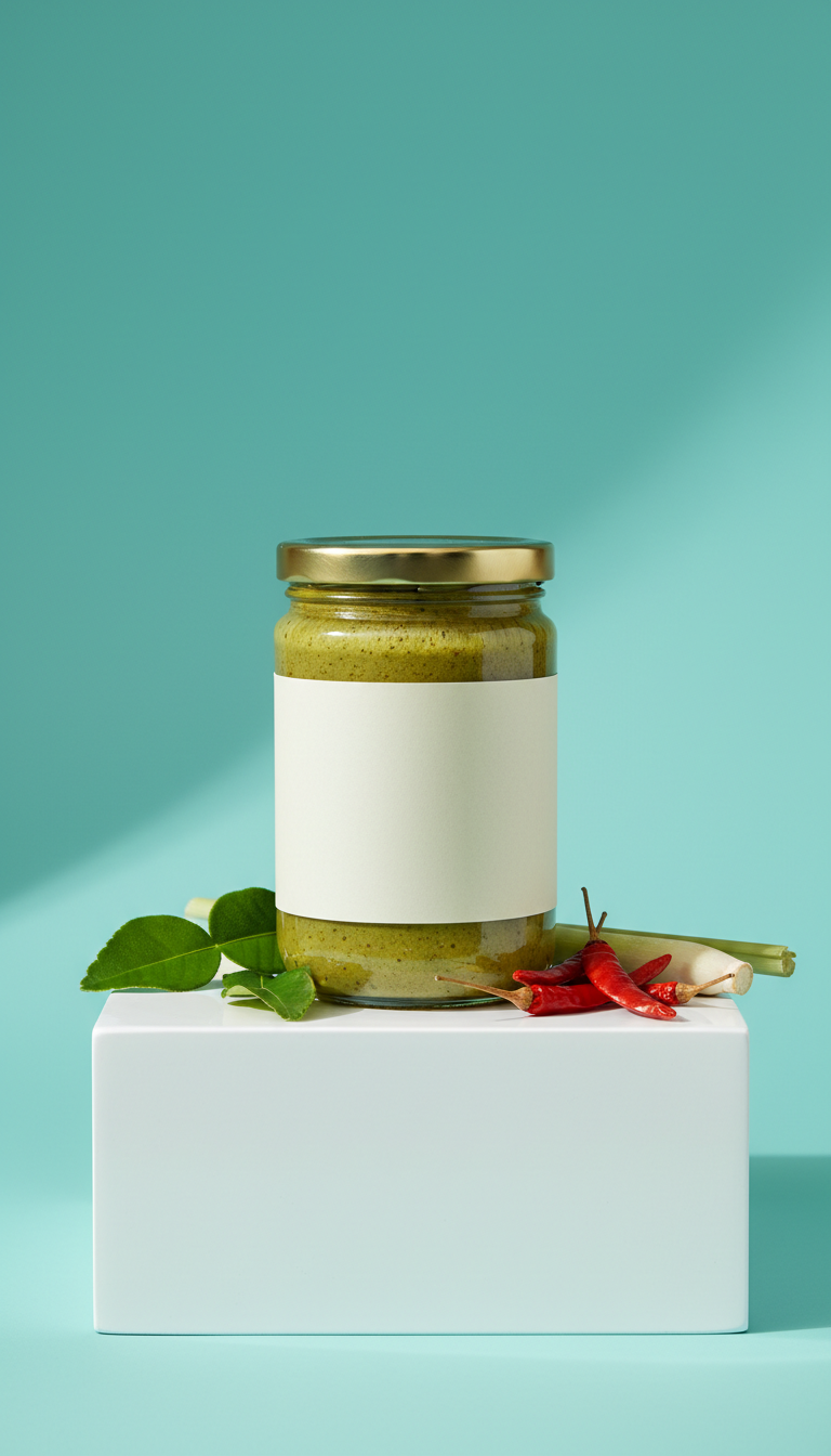 Green Curry Paste With Lemongrass